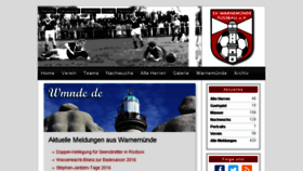 What Sv-warnemuende.de website looked like in 2016 (7 years ago)