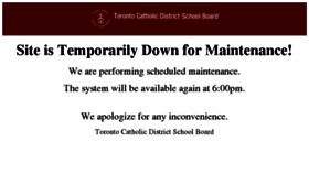 What Secure.tcdsb.org website looked like in 2016 (7 years ago)