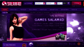 What Salam4d.com website looked like in 2016 (7 years ago)