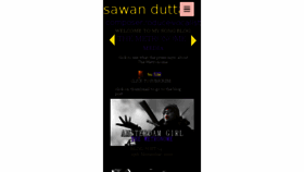 What Sawandutta.com website looked like in 2016 (7 years ago)