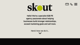 What Skoutpr.com website looked like in 2016 (7 years ago)