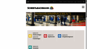 What Scheidt-bachmann.de website looked like in 2016 (7 years ago)