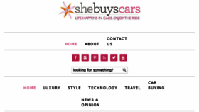 What Shebuyscars.com website looked like in 2016 (7 years ago)