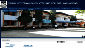 What Snpolytechnic.ac.in website looked like in 2016 (7 years ago)