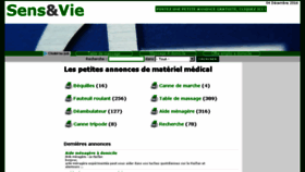 What Sensetvie.fr website looked like in 2016 (7 years ago)