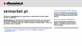 What Skimarket.pl website looked like in 2016 (7 years ago)