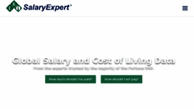 What Salaryexpert.com website looked like in 2016 (7 years ago)