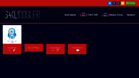 What Saklidusler.com website looked like in 2016 (7 years ago)