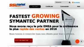 What Sslmarket.fr website looked like in 2016 (7 years ago)