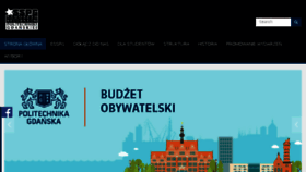 What Sspg.pl website looked like in 2016 (7 years ago)