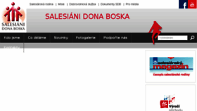 What Sdb.cz website looked like in 2016 (7 years ago)