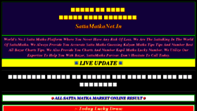 What Sattamatkanet.in website looked like in 2016 (7 years ago)