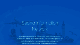 What Sednainfonetwork.com website looked like in 2016 (7 years ago)
