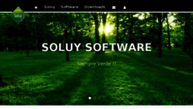 What Soluy.com website looked like in 2016 (7 years ago)
