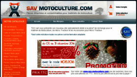 What Sav-motoculture.com website looked like in 2016 (7 years ago)