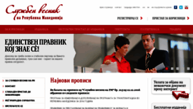 What Slvesnik.com.mk website looked like in 2016 (9 years ago)