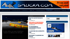 What Smucka.com website looked like in 2016 (7 years ago)