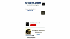 What Seriita.com website looked like in 2016 (7 years ago)