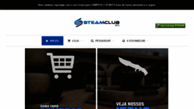 What Steamclub.com.br website looked like in 2016 (7 years ago)