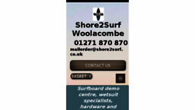What Shore2surf.co.uk website looked like in 2016 (7 years ago)
