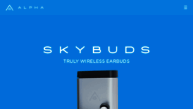 What Skybuds.com website looked like in 2016 (7 years ago)