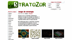 What Stratozor.es website looked like in 2016 (7 years ago)