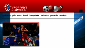 What Sportowegliwice.pl website looked like in 2016 (7 years ago)