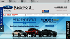 What Shopkellyford.com website looked like in 2016 (7 years ago)
