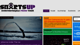 What Shortsup.ro website looked like in 2016 (7 years ago)