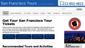 What Sanfranciscotours.us website looked like in 2016 (7 years ago)