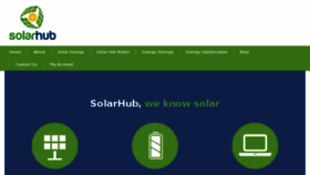 What Solarhub.net.au website looked like in 2016 (7 years ago)