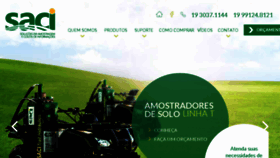 What Sacisolucoes.com.br website looked like in 2016 (7 years ago)