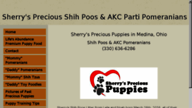 What Shihpoos.com website looked like in 2016 (7 years ago)