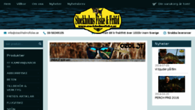What Stockholmsfiske.se website looked like in 2016 (7 years ago)