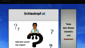 What Schlaukopf.at website looked like in 2016 (7 years ago)