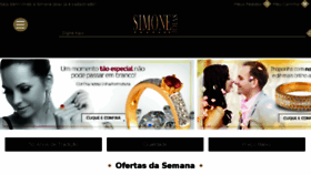 What Simonejoias.com.br website looked like in 2016 (7 years ago)