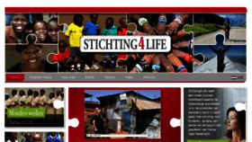 What Stichting4life.nl website looked like in 2016 (7 years ago)