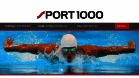 What Sport1000.com website looked like in 2016 (7 years ago)