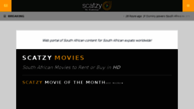 What Scatzy.com website looked like in 2016 (7 years ago)