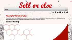 What Sellorelse.com website looked like in 2016 (7 years ago)