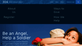 What Soldiersangels.com website looked like in 2016 (7 years ago)