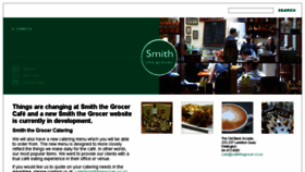 What Smiththegrocer.co.nz website looked like in 2016 (7 years ago)