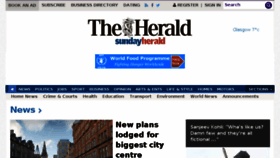 What Sundayherald.com website looked like in 2016 (7 years ago)