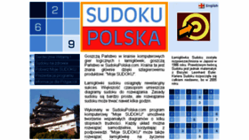 What Sudokupolska.com website looked like in 2016 (7 years ago)