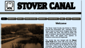 What Stovercanal.co.uk website looked like in 2016 (7 years ago)