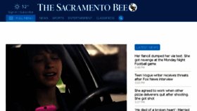 What Sacramentobee.com website looked like in 2016 (7 years ago)