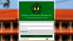 What Siakad.unisda.ac.id website looked like in 2016 (7 years ago)