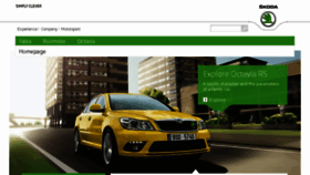 What Skoda-auto.jo website looked like in 2016 (7 years ago)