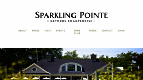 What Sparklingpointe.com website looked like in 2016 (7 years ago)