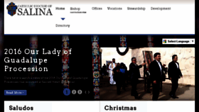 What Salinadiocese.org website looked like in 2016 (7 years ago)